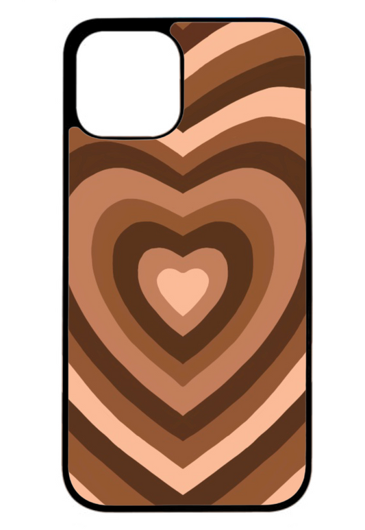 Brown Heart Case