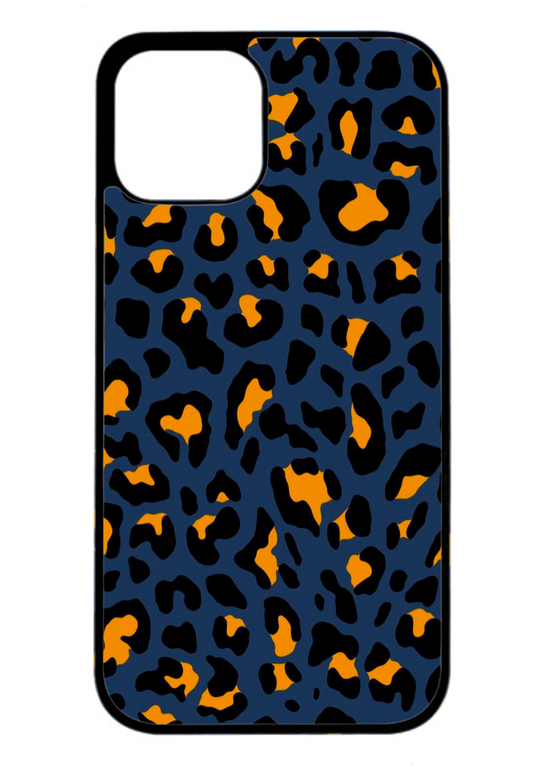Blue Cheetah Print Case