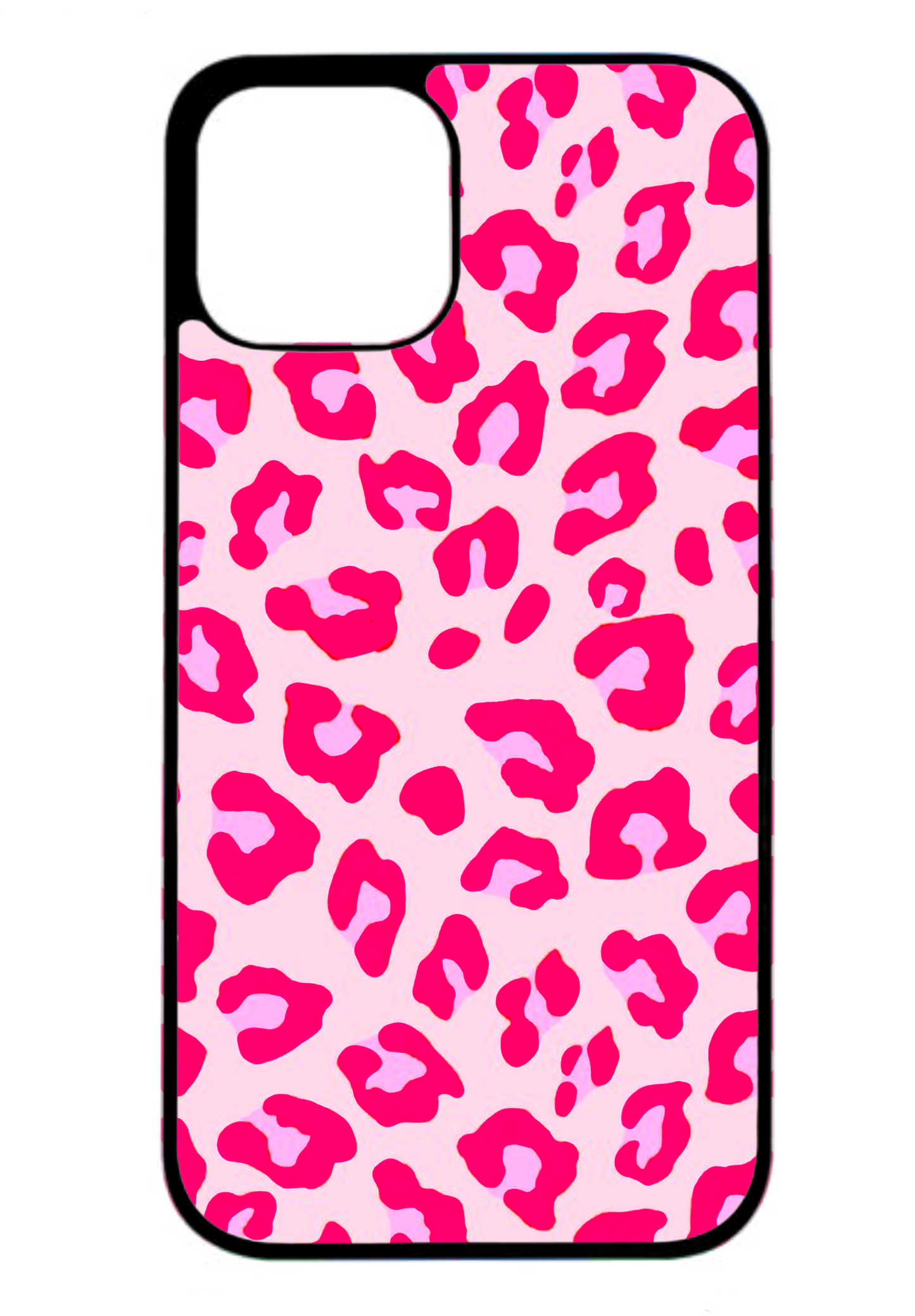 Hot Pink Leopard Print Case