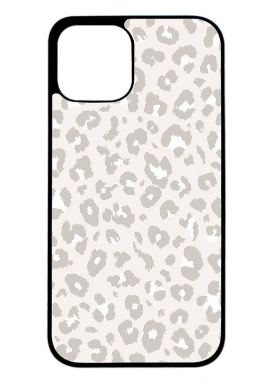 Grey Leopard Print Case