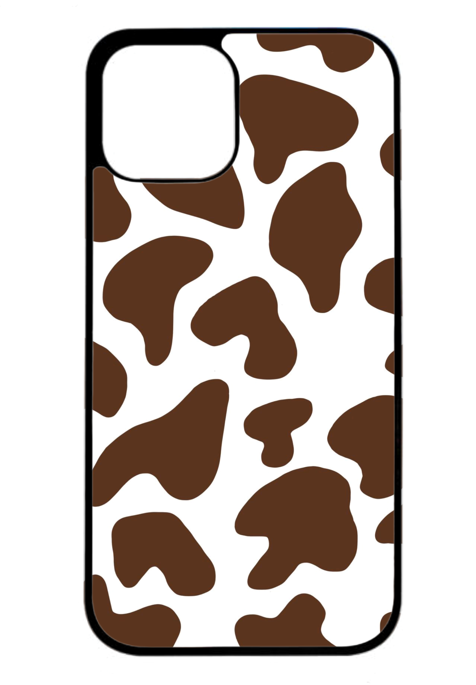 Brown Cow Print Case