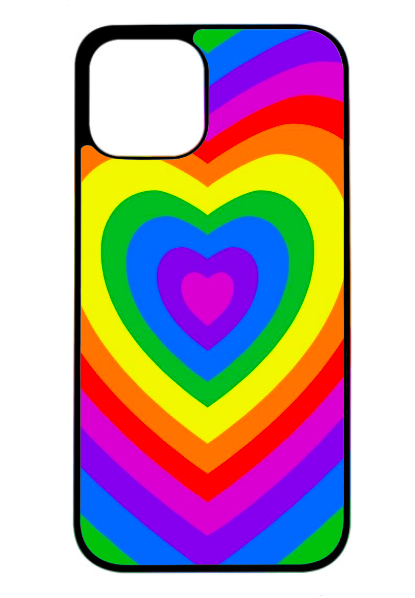 Rainbow Heart Case